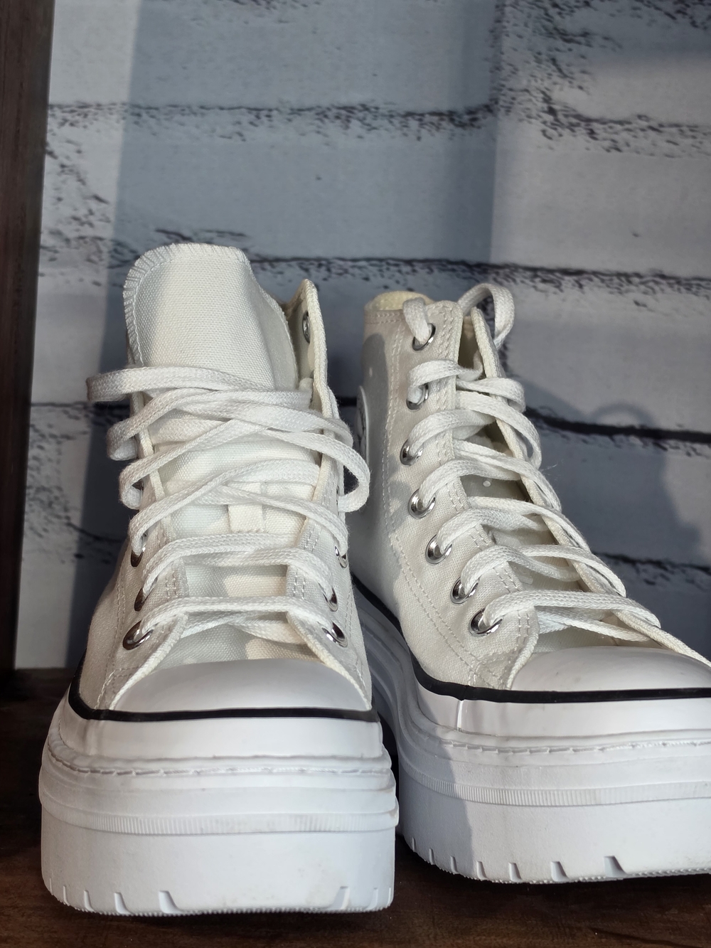 Converse Chuck Taylor All Star High Platform Women's 7.5 White - Picture 16 of 16